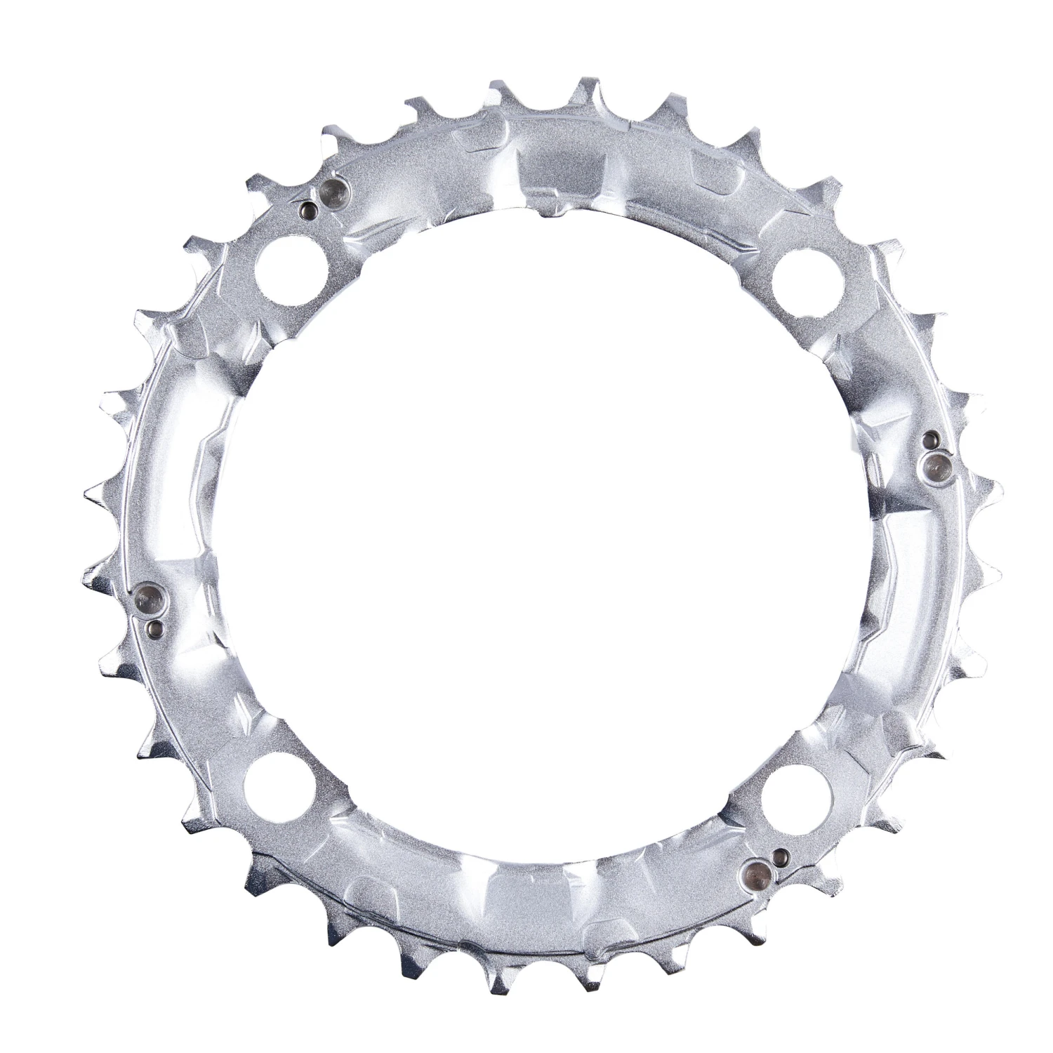 Shimano 9-Speed 22/32/44T Mountain Bike Chainset Deore 4 Shimano 9-Speed 22/32/44T Mountain Bike Chainset Deore - Image 2