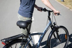 Decathlon 90° XL Gel City Bike Saddle -Schwalbe || Shimano || rockrider Shop k0859eaad931ce7978f7ce7a720d363a3