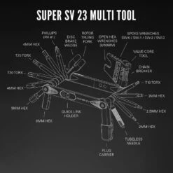 Lezyne Super SV23 Compact Bicycle Multi Tool -Schwalbe || Shimano || rockrider Shop k287bb1ca45146d24f748ebc049558e65