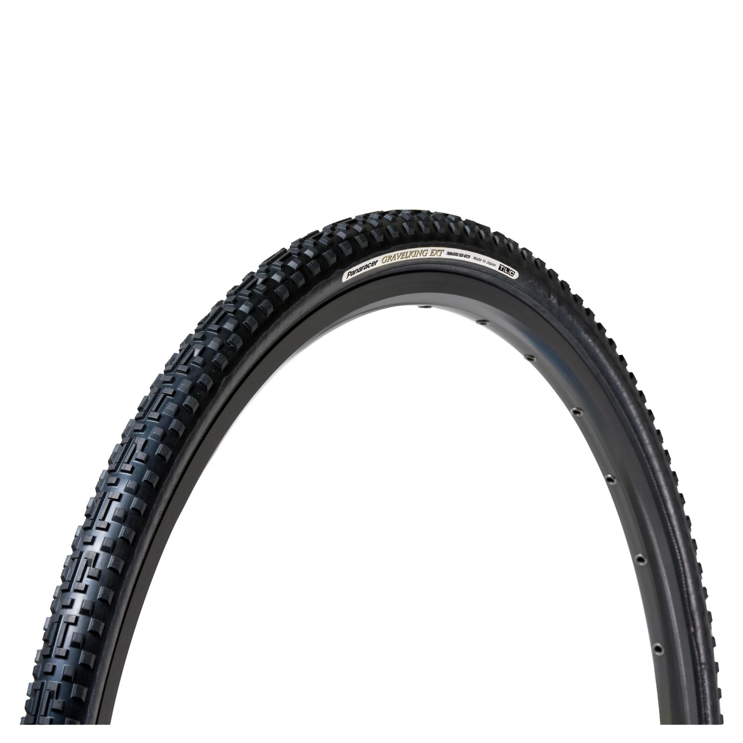 Panaracer GravelKing EXT TLC Folding Tyre Black/Black 700 X 33c 3 Panaracer GravelKing EXT TLC Folding Tyre Black/Black 700 X 33c