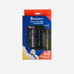 Michelin Pro4 Endurance Road Bike Tyre Twin Pack 700x25C