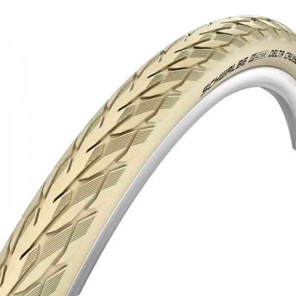 Schwalbe DELTA CRUISER PLUS PG 28 X 1 1/2 Creme Reflex Tyre 6 Schwalbe DELTA CRUISER PLUS PG 28 X 1 1/2 Creme Reflex Tyre - Image 4