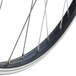 Riverside 28" Hybrid Bike Front Wheel / Dynamo / Single-Walled / V-Brake / Screw - Black -Schwalbe || Shimano || rockrider Shop kb9e6b19f25b5313e34507c3df234ead6