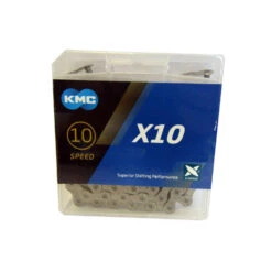 KMC X10 10 Speed 114 Links Chain -Schwalbe || Shimano || rockrider Shop ke71922f29b170c0c0878fb7385568b70