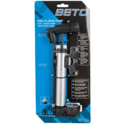 Beto 2 In 1 Mini Floor Pump W/ Gauge -Schwalbe || Shimano || rockrider Shop kfa65c3f97925a4f6fa97a6750f9bb276